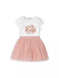 MAYORAL | Conjunto de 2 piezas para niña, camiseta y falda | Rosa