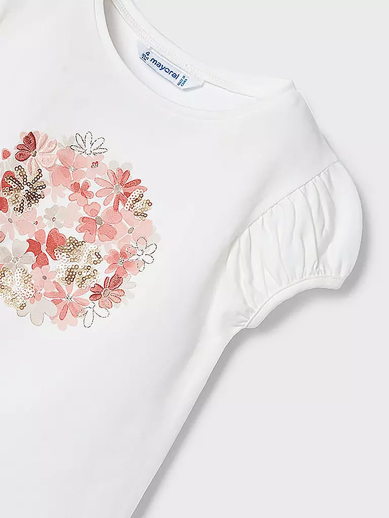 MAYORAL | Conjunto de 2 piezas para niña, camiseta y falda | Rosa