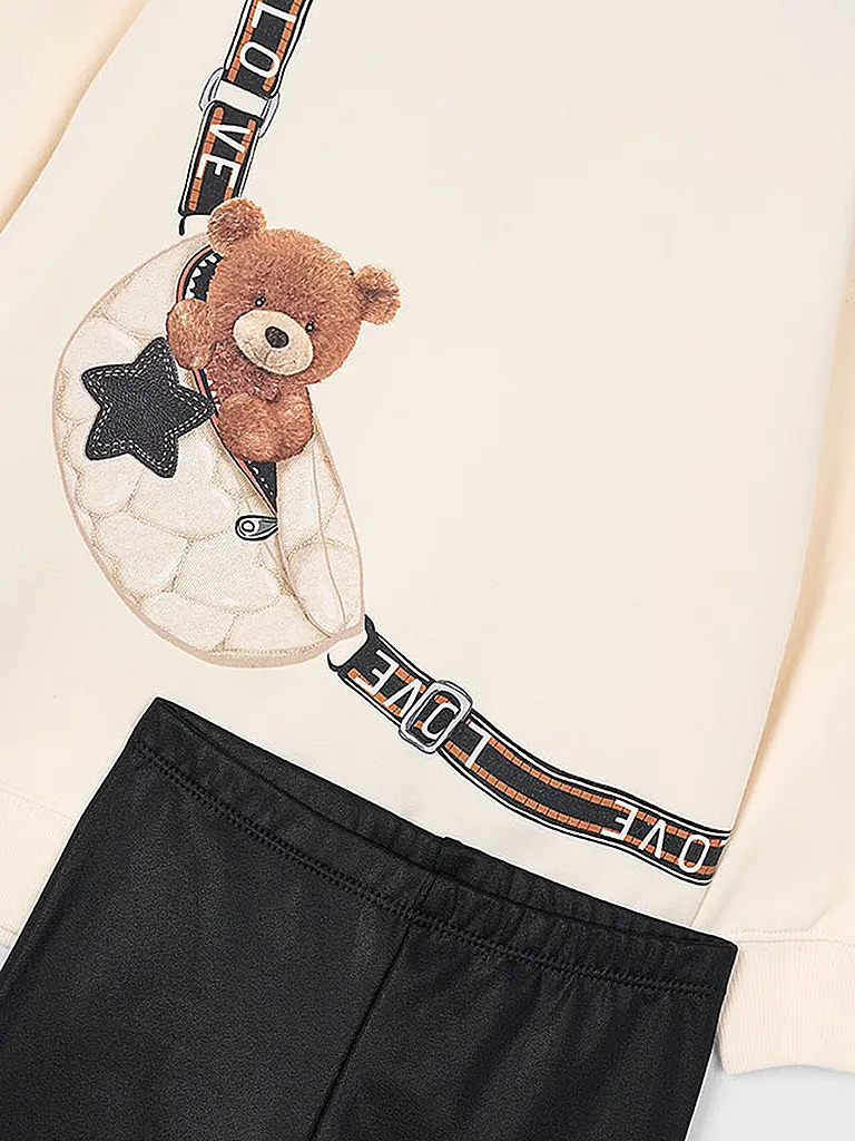 MAYORAL | Conjunto de 2 piezas para niña, sudadera y leggings | 