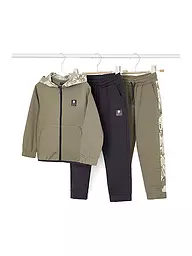 MAYORAL | Conjunto de 3 piezas para niño, chaqueta de felpa y pantalones de chándal | Gris