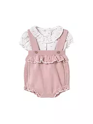MAYORAL | Conjunto de bebé de 2 piezas, blusa y peto | Beige
