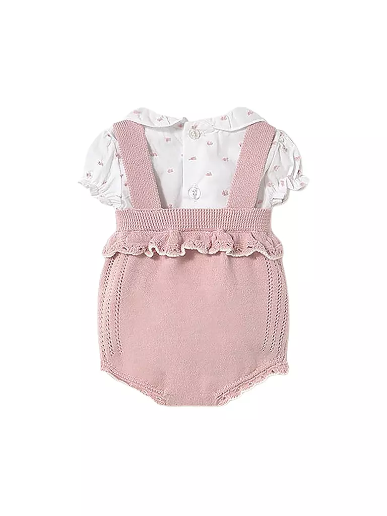 MAYORAL | Conjunto de bebé de 2 piezas, blusa y peto | 