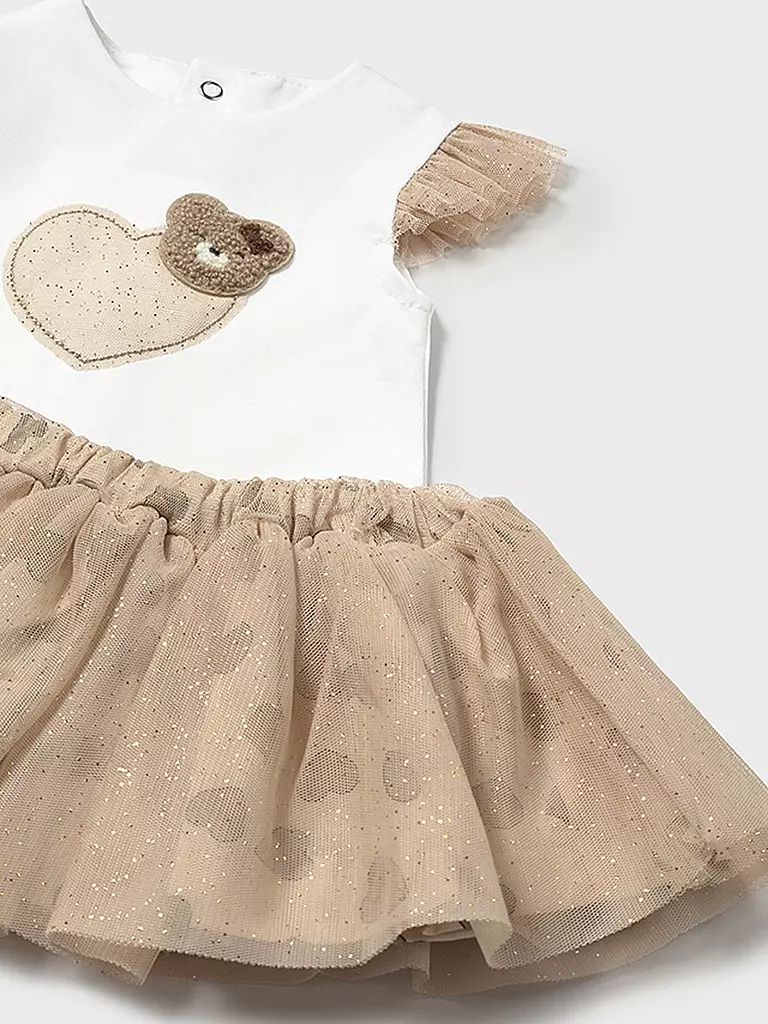 MAYORAL | Conjunto de bebé de 2 piezas, camiseta y falda | 