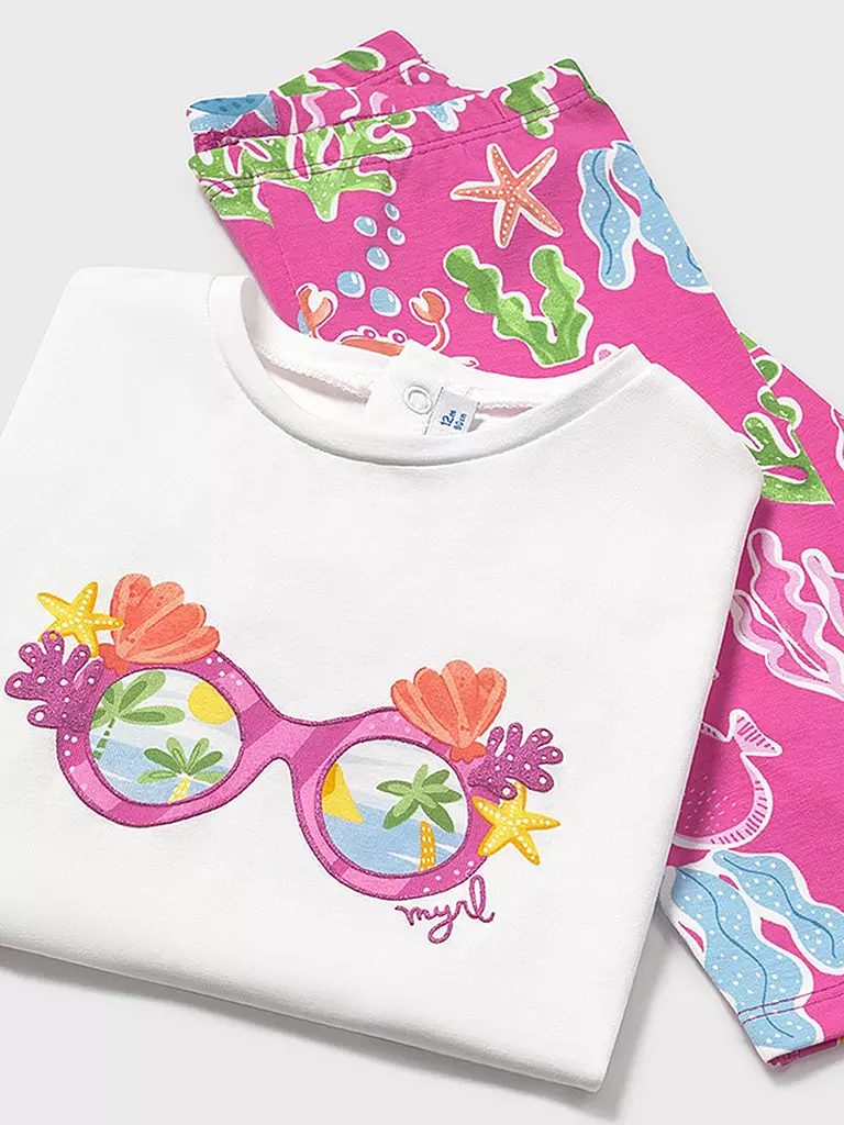 MAYORAL | Conjunto de bebé de 2 piezas, camiseta y leggings | 