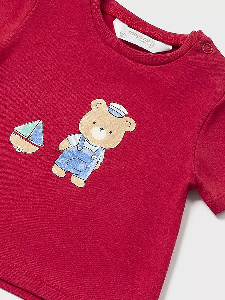 MAYORAL | Conjunto de bebé de 2 piezas, camiseta y pantalones cortos | 
