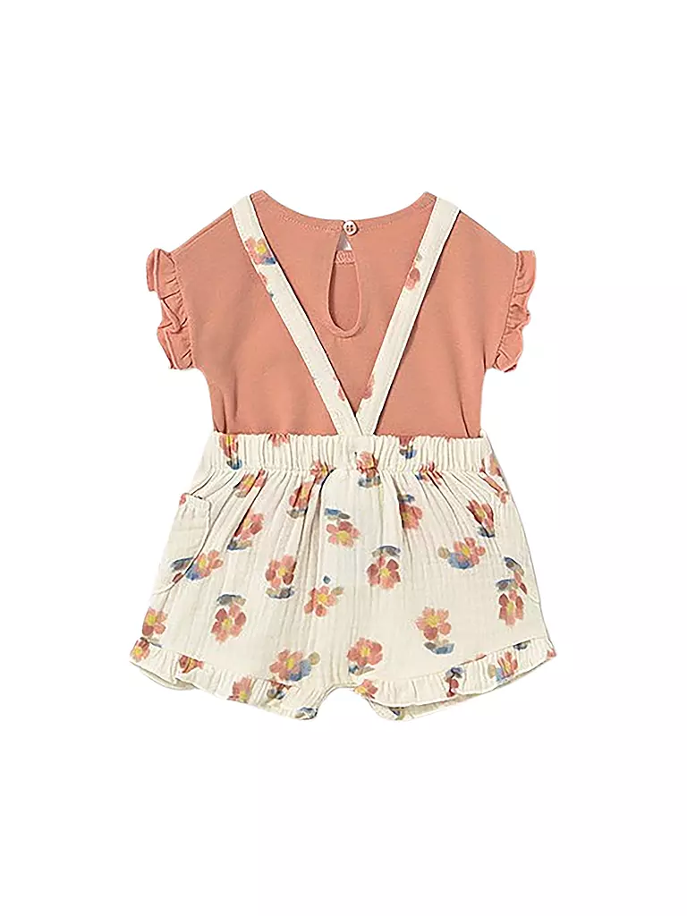 MAYORAL | Conjunto de bebé de 2 piezas, camiseta y peto | 