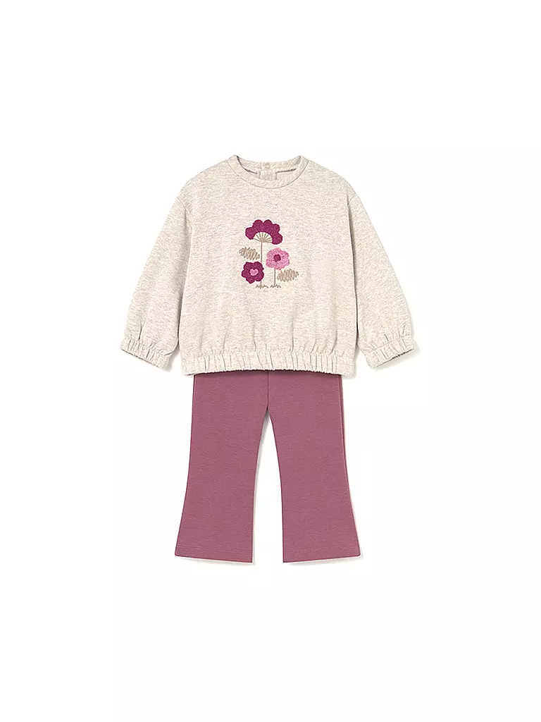 MAYORAL | Conjunto de bebé de 2 piezas, jersey y pantalón | rosa