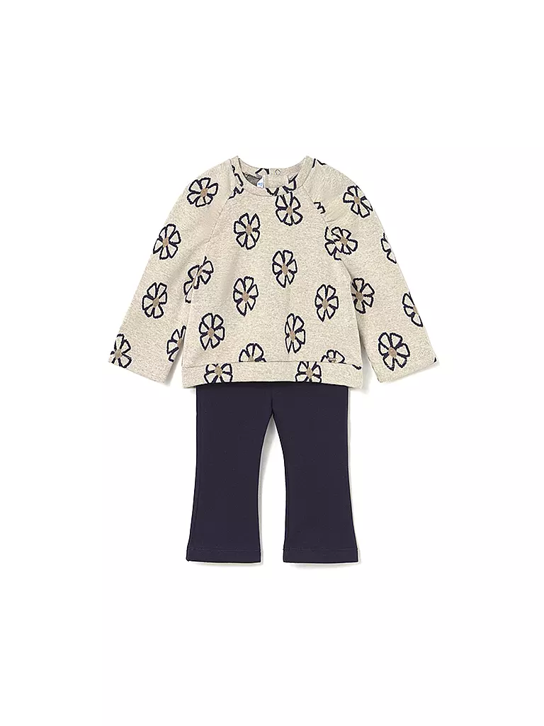 MAYORAL | Conjunto de bebé de 2 piezas, jersey y pantalón | dunkelblau