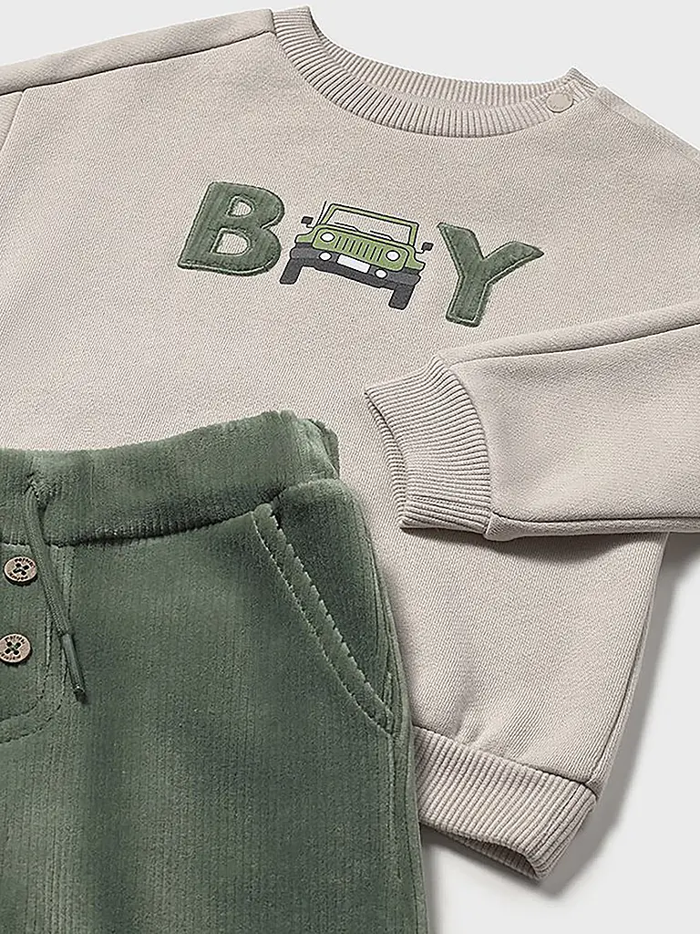 MAYORAL | Conjunto de bebé de 2 piezas, jersey y pantalón | 