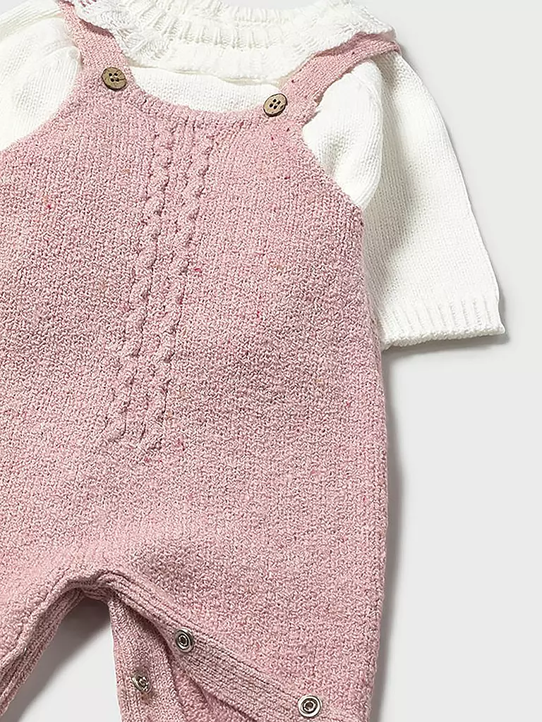 MAYORAL | Conjunto de bebé de 2 piezas, jersey y peto | 