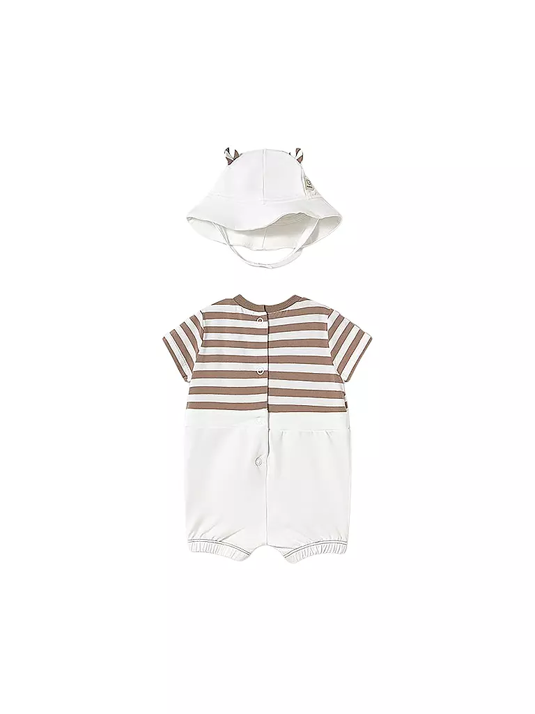 MAYORAL | Conjunto de bebé de 2 piezas, pelele y gorro | 