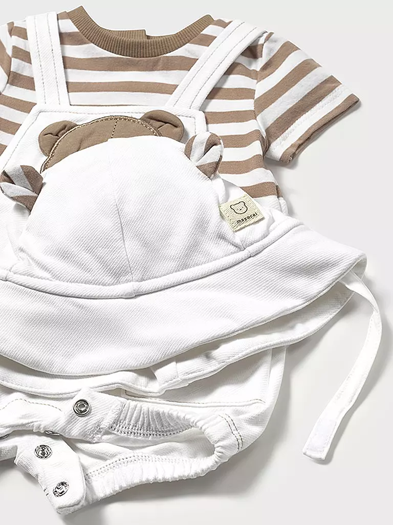 MAYORAL | Conjunto de bebé de 2 piezas, pelele y gorro | 
