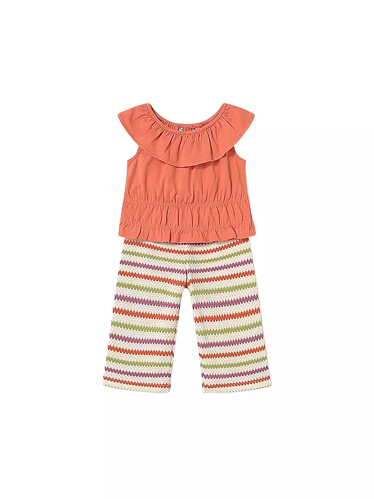MAYORAL | Conjunto de bebé de 2 piezas, top y pantalón | Crema