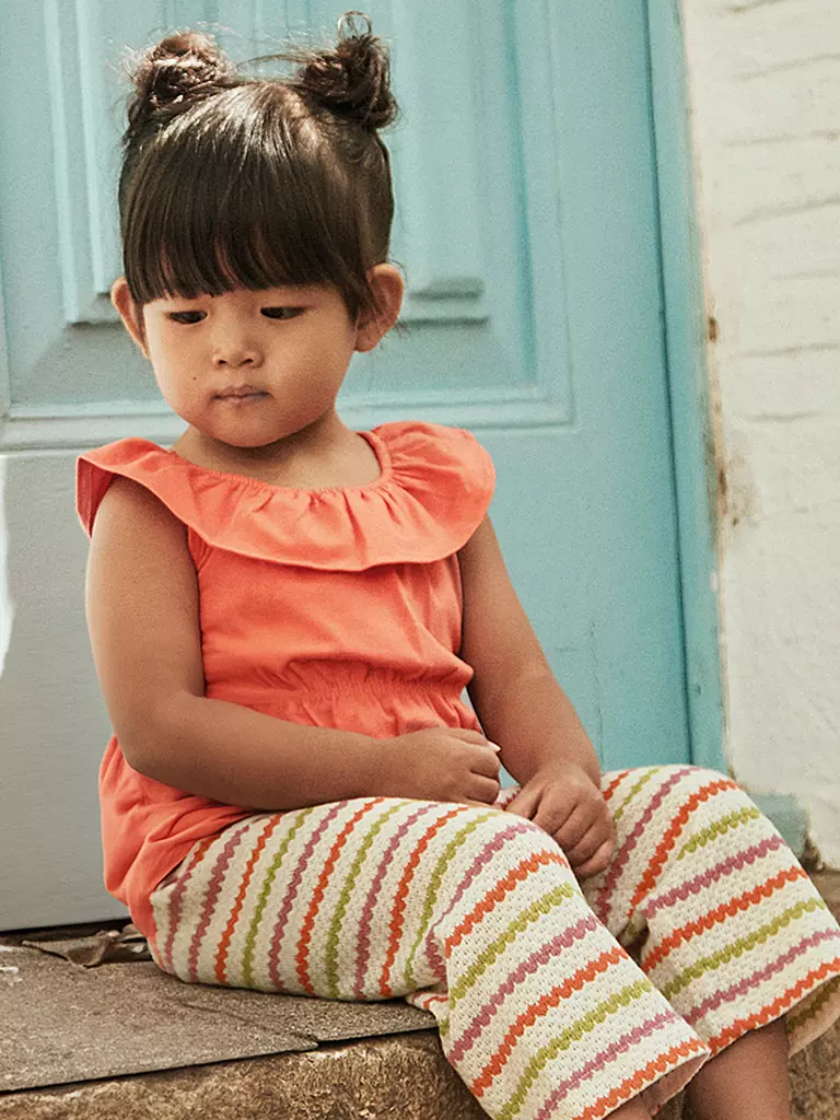 MAYORAL | Conjunto de bebé de 2 piezas, top y pantalón | Crema