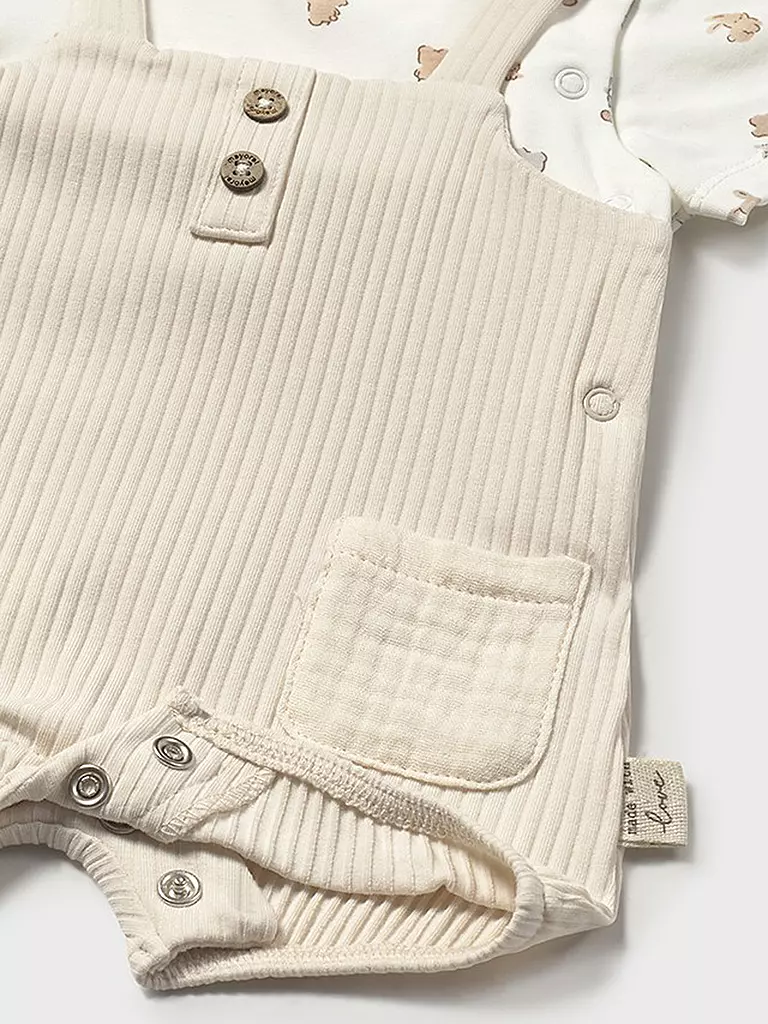 MAYORAL | Conjunto de bebé de 2 piezas camiseta y peto | 