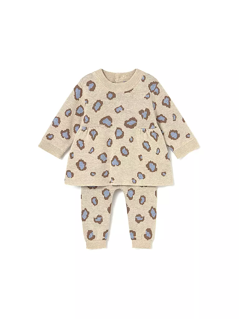 MAYORAL | Conjunto de bebé de 2 piezas vestido y pantalón | beige