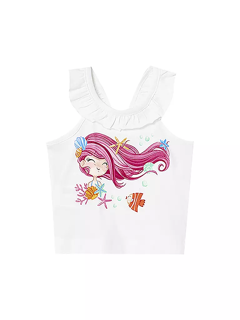 MAYORAL | Conjunto de bebé de 3 piezas, camiseta, top y shorts | 