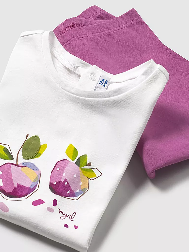 MAYORAL | Conjunto de bebé de 3 piezas, camiseta y leggings | 