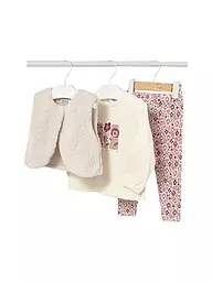 MAYORAL | Conjunto de bebé de 3 piezas, chaleco, camiseta de manga larga y leggings | Rosa