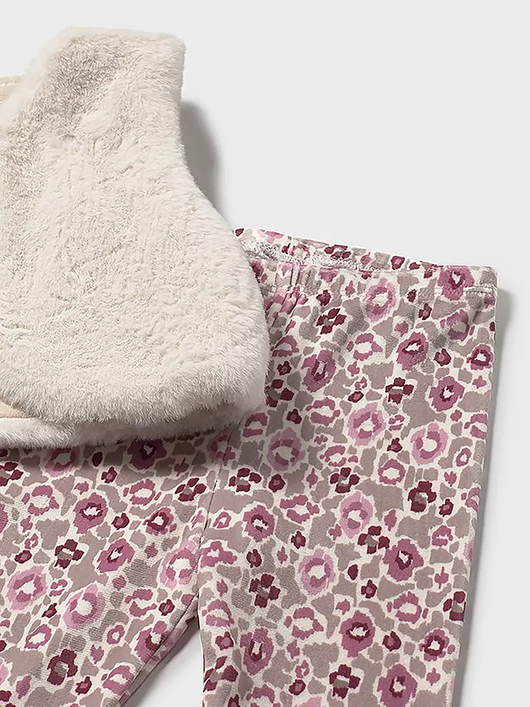 MAYORAL | Conjunto de bebé de 3 piezas, chaleco, camiseta de manga larga y leggings | 