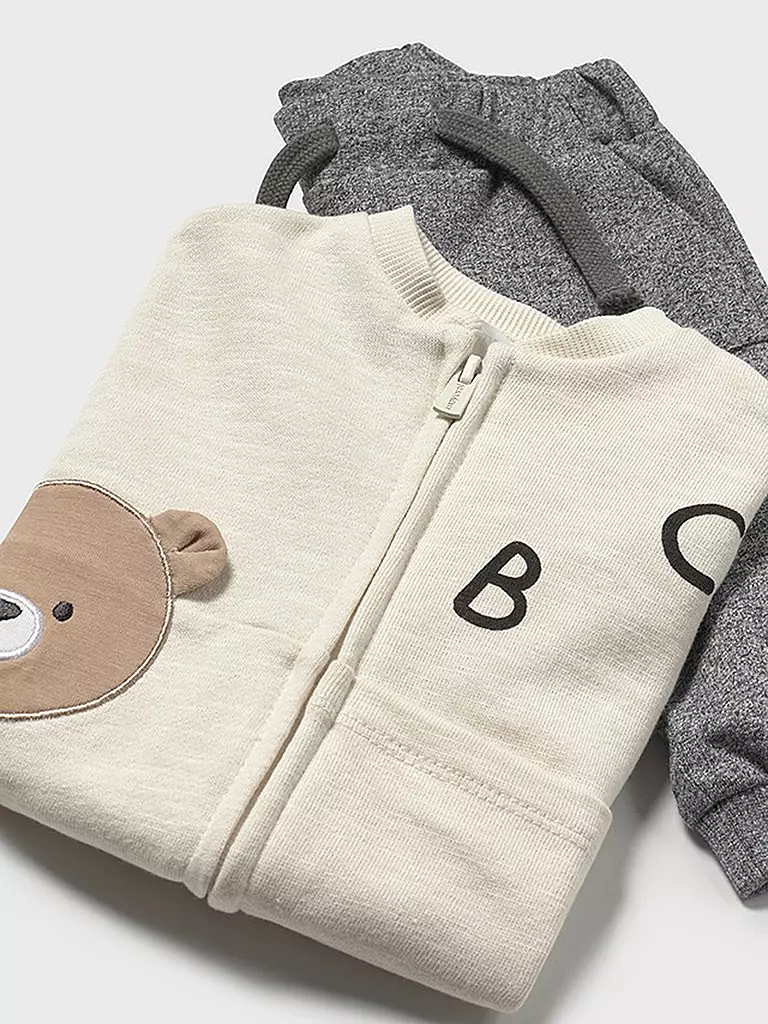 MAYORAL | Conjunto de bebé de 3 piezas: camiseta, chaqueta y pantalón | 