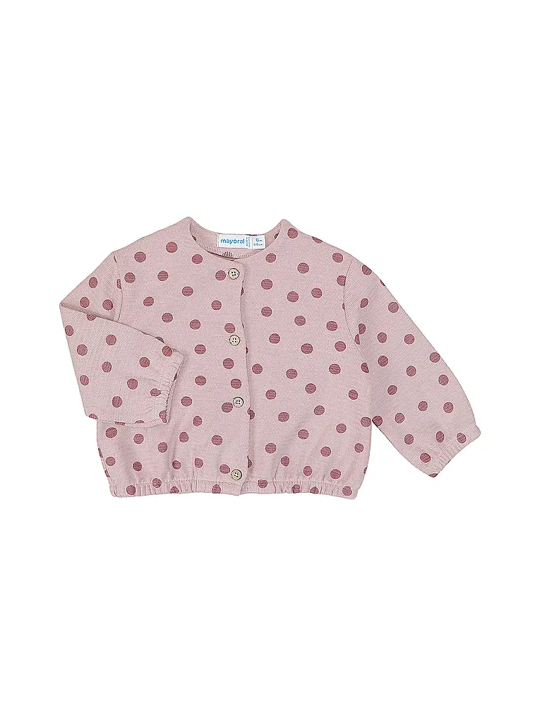 MAYORAL | Conjunto de bebé de 3 piezas: chaqueta, camiseta de manga larga y leggings | rosa