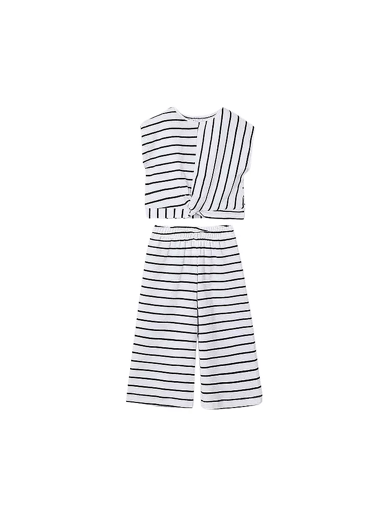 MAYORAL | Conjunto de niña de 2 piezas, camiseta y pantalón | Crema