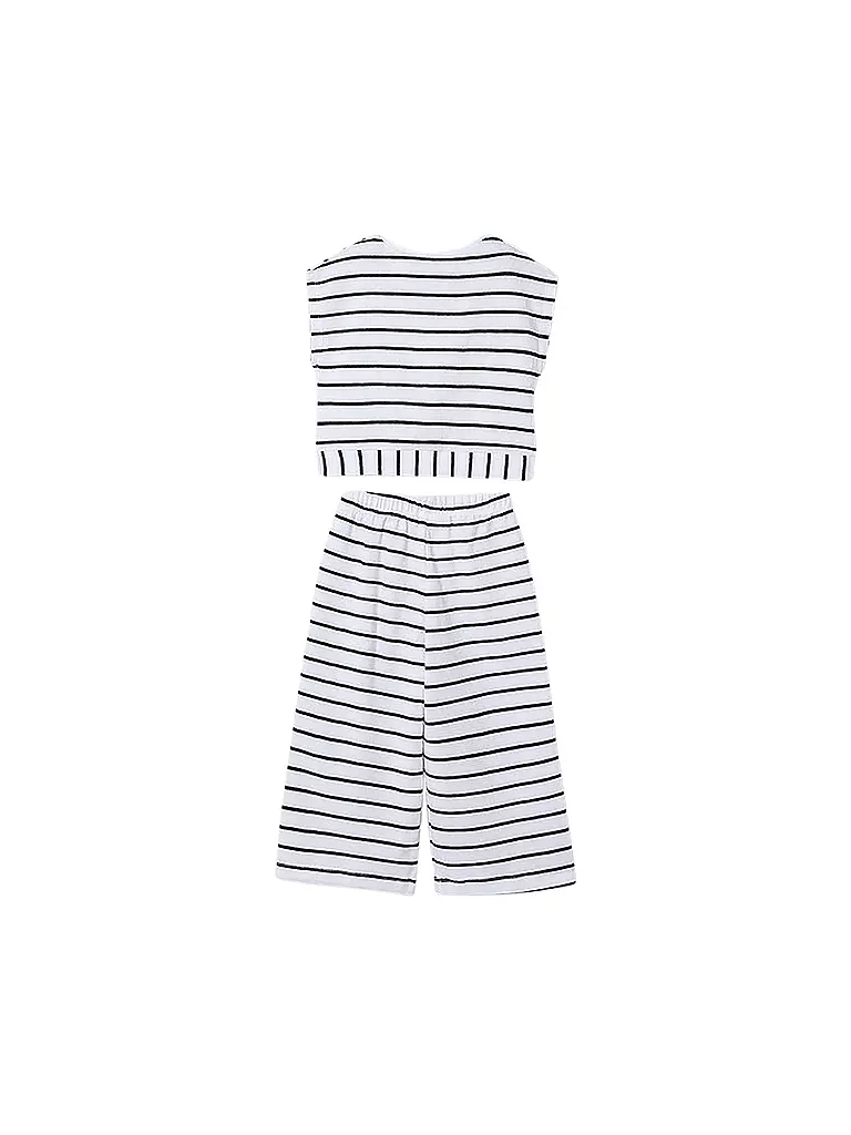 MAYORAL | Conjunto de niña de 2 piezas, camiseta y pantalón | Crema