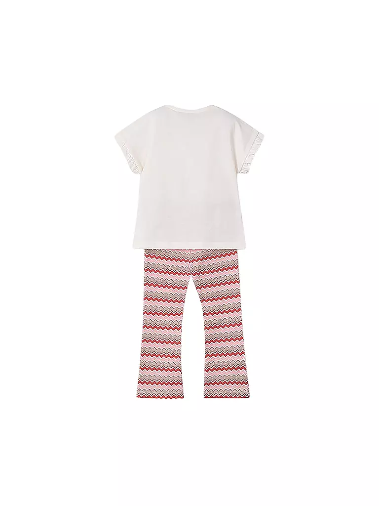 MAYORAL | Conjunto de niña de 2 piezas, camiseta y pantalón | Coral