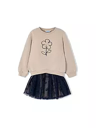 MAYORAL | Conjunto de niña de 2 piezas, jersey y falda | Azul oscuro