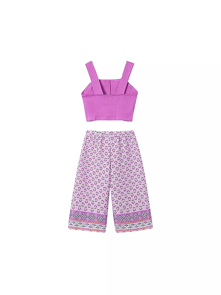 MAYORAL | Conjunto de niña de 2 piezas, top y pantalón | Fucsia