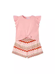 MAYORAL | Conjunto para niña de 2 piezas: camiseta y shorts | Coral