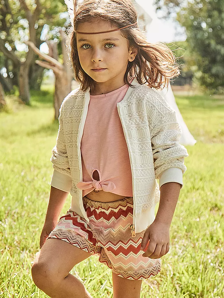 MAYORAL | Conjunto para niña de 2 piezas: camiseta y shorts | koralle