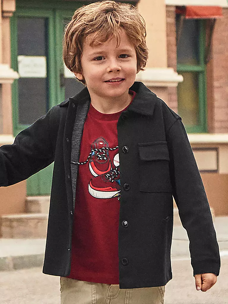 MAYORAL | Jungen Overshirt  | Negro