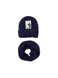 MAYORAL | Kinder Set 2-teilig Haube, Schal | Azul oscuro