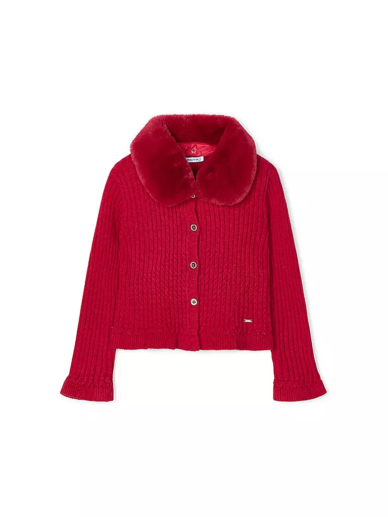 MAYORAL | Mädchen Strickjacke | Rojo