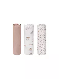 MAYORAL | Pañal de tela para bebé - Paquete de 3 muselinas rosa | Beige