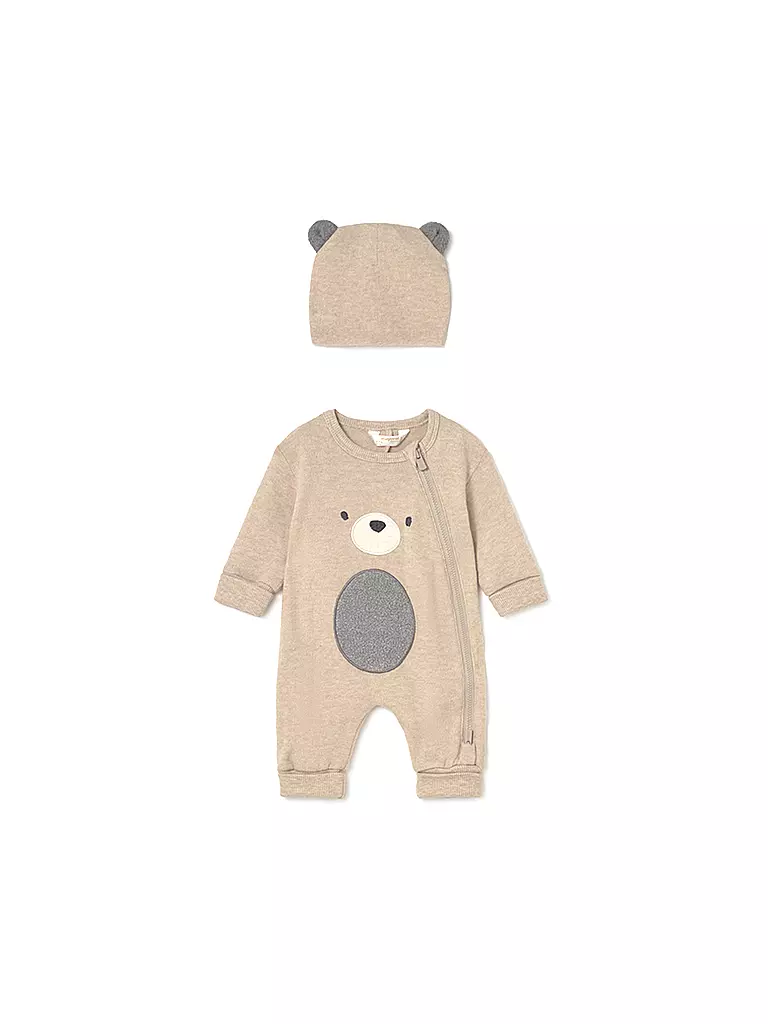 MAYORAL | Pelele de bebé con gorro | beige