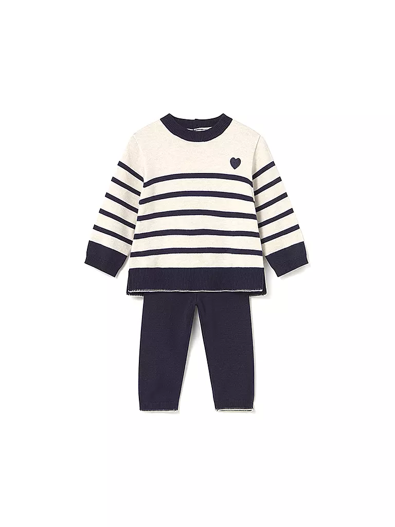 MAYORAL | Set de bebé de 2 piezas, jersey y pantalón | dunkelblau