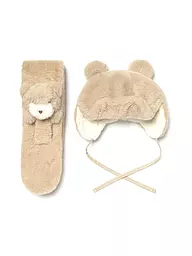 MAYORAL | Set de bebé de 2 piezas gorro y bufanda | Beige