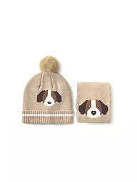 MAYORAL | Set de bebé de 2 piezas gorro y bufanda | Beige