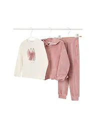 MAYORAL | Set de niña de 3 piezas, chaqueta, camiseta de manga larga y pantalón | Rosa