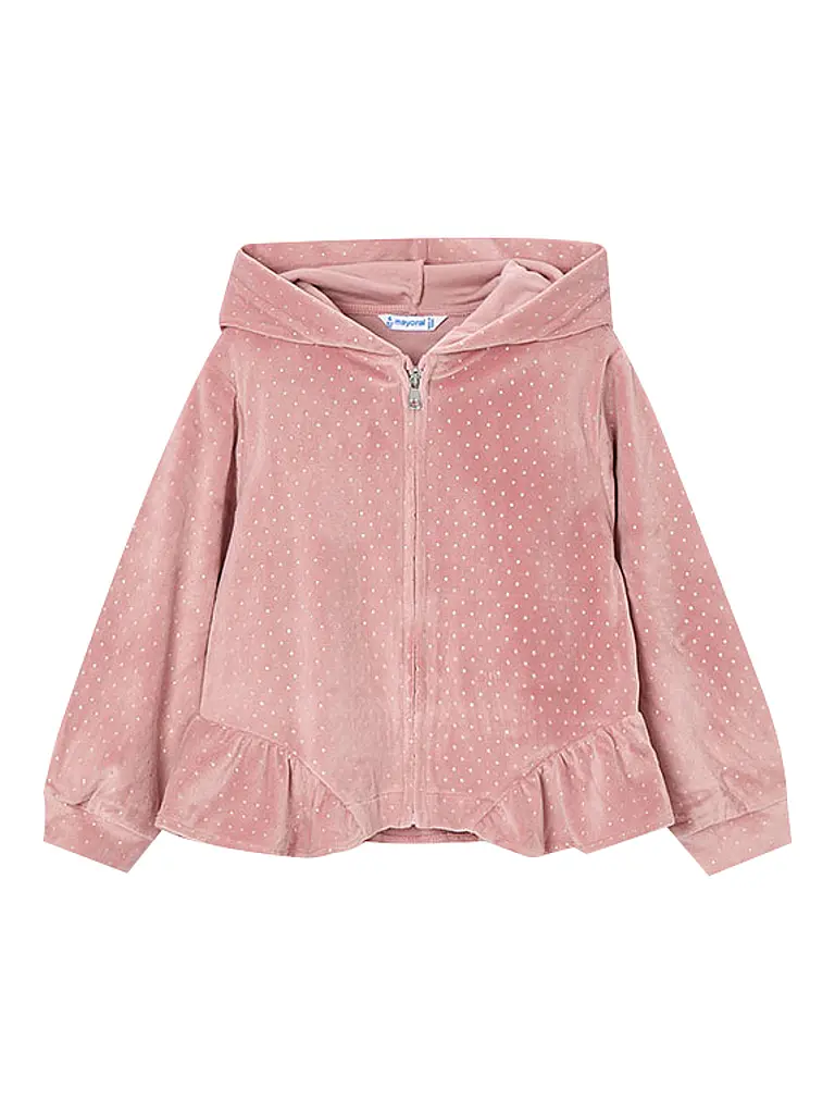 MAYORAL | Set de niña de 3 piezas, chaqueta, camiseta de manga larga y pantalón | rosa