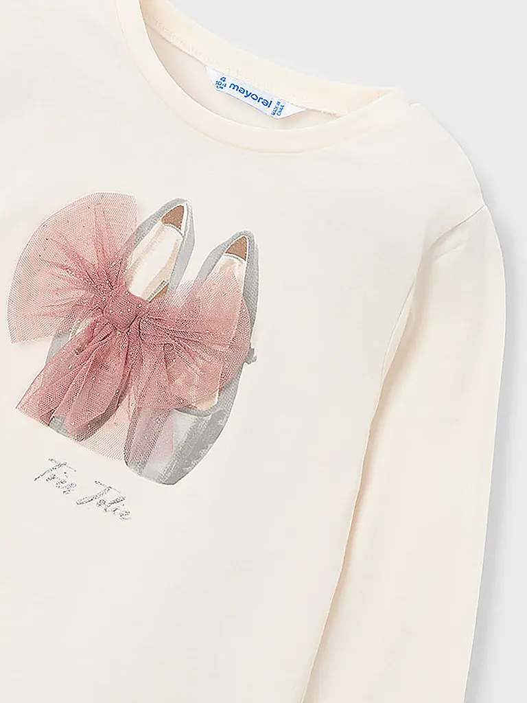 MAYORAL | Set de niña de 3 piezas, chaqueta, camiseta de manga larga y pantalón | rosa