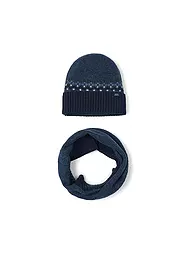 MAYORAL | Set de niño de 2 piezas gorro y bufanda | Azul oscuro