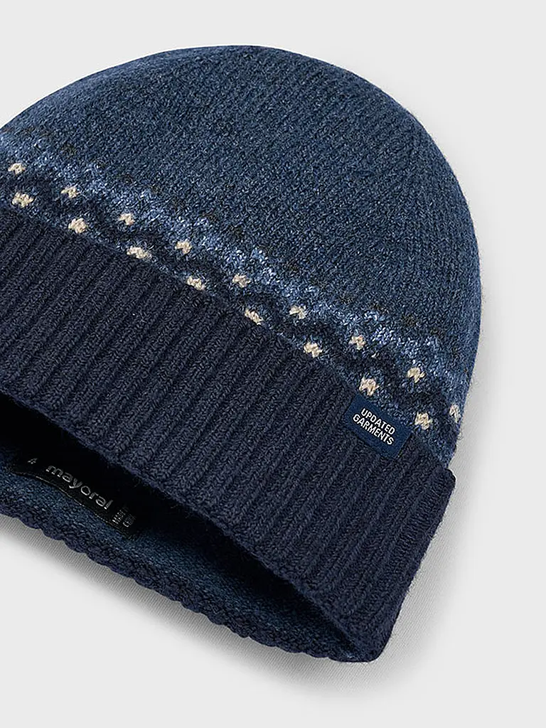 MAYORAL | Set infantil de 2 piezas, gorro y bufanda | dunkelblau