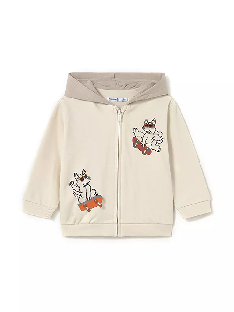 MAYORAL | Sudadera con cremallera para bebé | Beige