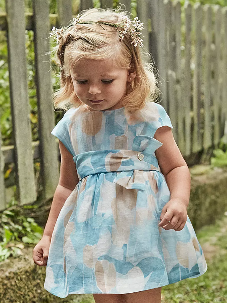 MAYORAL | Vestido de bebé | Azul claro