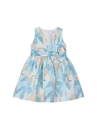 MAYORAL | Vestido de lino para niña | Azul claro