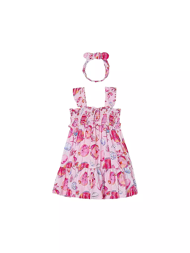MAYORAL | Vestido de niña con diadema | Rosa